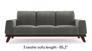 Granada Sofa (Ash Grey Velvet)