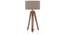 Kepler Tripod Floor Lamp (Natural Base Finish, Natural Shade Color, Drum Shade Shape) by Urban Ladder - - 22875