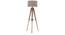 Kepler Tripod Floor Lamp (Natural Base Finish, Natural Shade Color, Drum Shade Shape) by Urban Ladder - - 22877