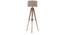 Kepler Tripod Floor Lamp (Natural Base Finish, Natural Shade Color, Drum Shade Shape) by Urban Ladder - - 22877