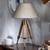 Kepler tripod table lamp natural linen conical shade 0 img 0163 1