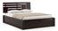 Stockholm Storage Bed (Solid Wood) (Mahogany Finish, King Bed Size, Box Storage Type) by Urban Ladder - Front View Design 1 - 230341