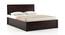 Terence Storage Bed (Solid Wood) (Mahogany Finish, King Bed Size, Box Storage Type) by Urban Ladder - Front View Design 1 - 230349