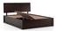 Terence Storage Bed (Solid Wood) (Mahogany Finish, King Bed Size, Box Storage Type) by Urban Ladder - Dimension Image 1 - 230353