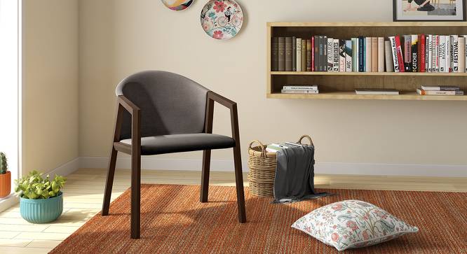 Dorothy Accent Chair (Grey) by Urban Ladder