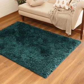 Linton shaggy rug teal lp