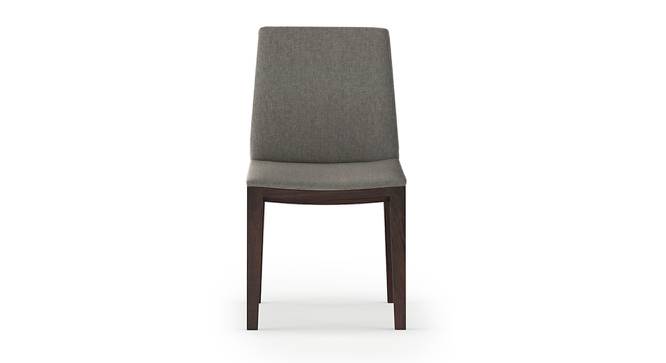 Galatea Dining Chair - Set Of 2 (Grey, American Walnut Finish) by Urban Ladder - Front View Design 1 - 232166