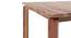 Catria - Gordon 4 Seater Dining Table Set (Teak Finish) by Urban Ladder - Design 1 Close View - 232407