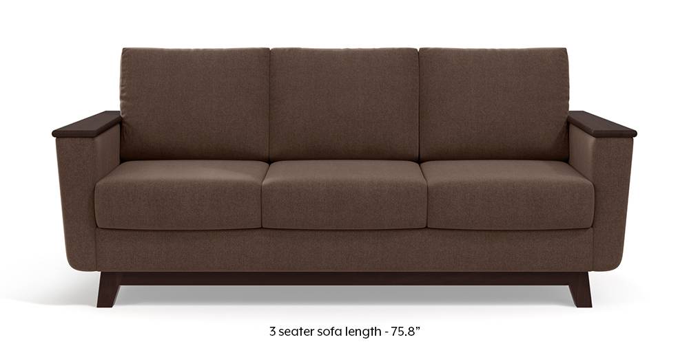 Corby Sofa (Daschund Brown) by Urban Ladder