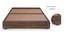 Merritt Trundle Bed (Teak Finish, Single Bed Size) by Urban Ladder - Front View Design 1 - 235582