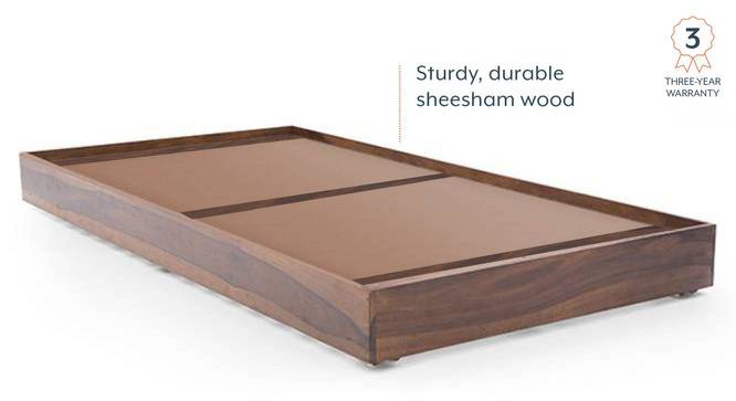 Merritt Trundle Bed (Teak Finish, Single Bed Size) by Urban Ladder - Cross View Design 1 - 235583