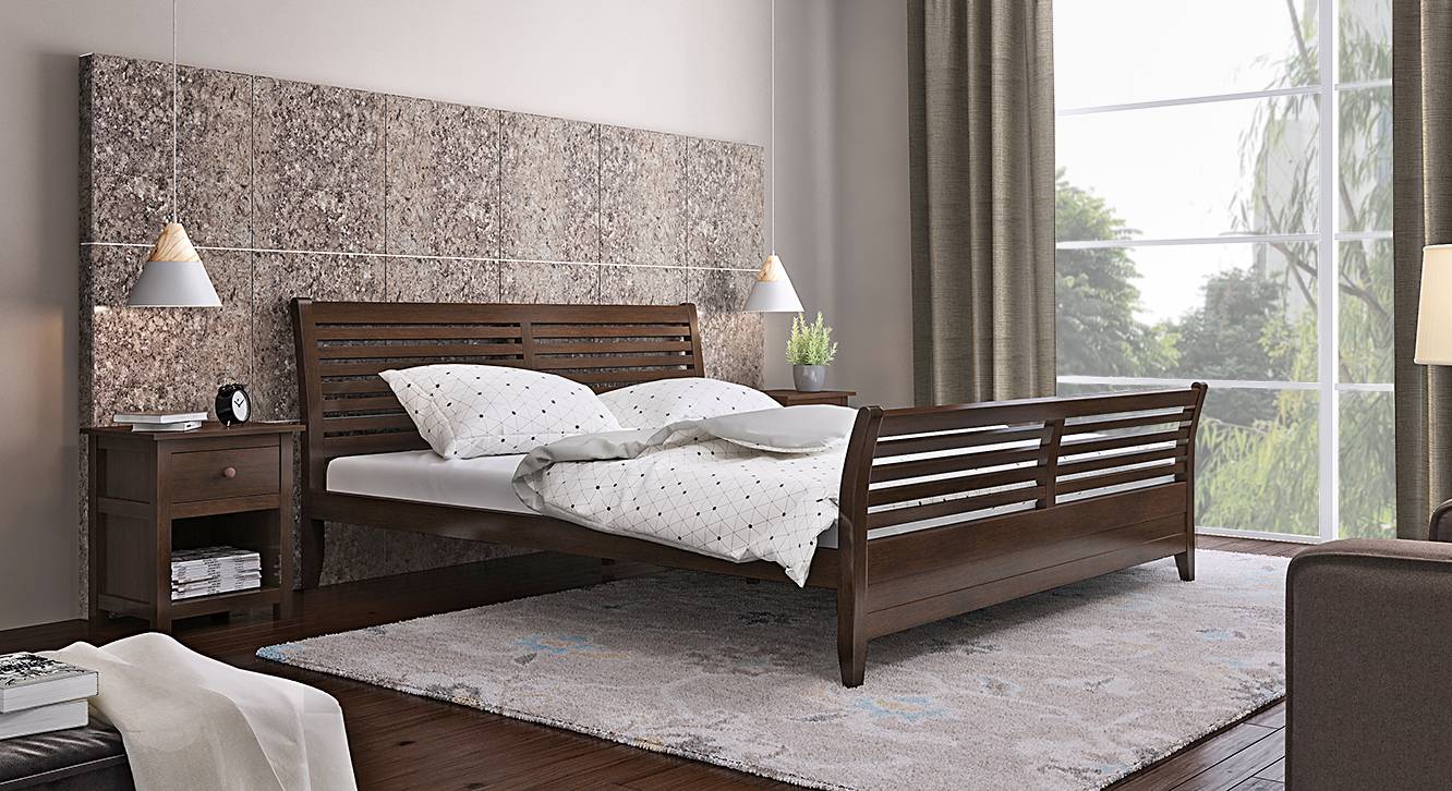 Vermont Bed (Solid Wood) Urban Ladder