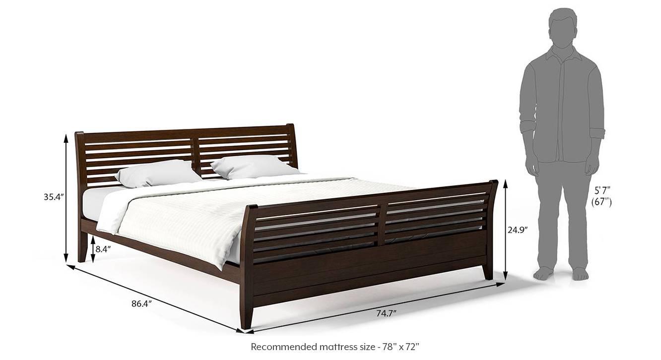 Vermont Bed (Solid Wood) Urban Ladder