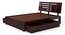 Stockholm Storage Bed (Solid Wood) (Mahogany Finish, Queen Bed Size, Drawer Storage Type) by Urban Ladder - Close View Design 1 - 235835
