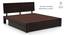 Terence Storage Bed (Solid Wood) (Mahogany Finish, King Bed Size, Drawer Storage Type) by Urban Ladder - Front View Design 1 - 237431