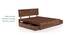 Terence Storage Bed (Solid Wood) (Teak Finish, Queen Bed Size, Drawer Storage Type) by Urban Ladder - Design 1 Top View - 237461