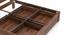 Terence Storage Bed (Solid Wood) (Teak Finish, King Bed Size, Drawer Storage Type) by Urban Ladder - Design 1 Storage Image - 237492