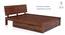 Boston Storage Bed (Solid Wood) (Teak Finish, Queen Bed Size, Drawer Storage Type) by Urban Ladder - Cross View Design 1 - 237740