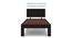 Boston Single Bed (Solid Wood) (Mahogany Finish, Without Trundle) by Urban Ladder - Design 1 Top Image - 237815