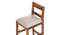 Stinson Bar Stool (Teak Finish, Counter Height) by Urban Ladder - Rear View Design 1 - 239527