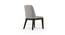 Taarkashi Dining Chair - Set Of 2 (American Walnut Finish, Gainsboro Grey) by Urban Ladder - Design 1 Side View - 240395