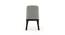 Taarkashi Dining Chair - Set Of 2 (American Walnut Finish, Gainsboro Grey) by Urban Ladder - Rear View Design 1 - 240396