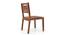 Aries Dining Chair - Set of 2 (Teak Finish) by Urban Ladder - Rear View Design 1 - 240756
