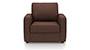 Apollo Sofa Set (Mocha, Fabric Sofa Material, Regular Sofa Size, Soft Cushion Type, Regular Sofa Type, Individual 1 Seater Sofa Component, Regular Back Type, High Back Back Height) by Urban Ladder