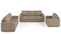 Apollo Sofa Set (Mist, Fabric Sofa Material, Regular Sofa Size, Soft Cushion Type, Regular Sofa Type, Master Sofa Component, Regular Back Type, High Back Back Height) by Urban Ladder - - 241137