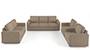 Apollo Sofa Set (Mist, Fabric Sofa Material, Regular Sofa Size, Soft Cushion Type, Regular Sofa Type, Master Sofa Component, Regular Back Type, High Back Back Height) by Urban Ladder - - 241138