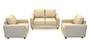 Apollo Sofa Set (Pearl, Fabric Sofa Material, Compact Sofa Size, Soft Cushion Type, Regular Sofa Type, Master Sofa Component, Regular Back Type, High Back Back Height) by Urban Ladder