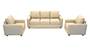 Apollo Sofa Set (Pearl, Fabric Sofa Material, Compact Sofa Size, Soft Cushion Type, Regular Sofa Type, Master Sofa Component, Regular Back Type, High Back Back Height) by Urban Ladder