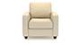 Apollo Sofa Set (Pearl, Fabric Sofa Material, Compact Sofa Size, Soft Cushion Type, Regular Sofa Type, Individual 1 Seater Sofa Component, Regular Back Type, High Back Back Height) by Urban Ladder