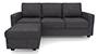 Apollo Sofa Set (Steel, Fabric Sofa Material, Compact Sofa Size, Soft Cushion Type, Regular Sofa Type, Master Sofa Component, Regular Back Type, High Back Back Height) by Urban Ladder