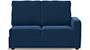 Apollo Sofa Set (Cobalt, Fabric Sofa Material, Regular Sofa Size, Soft Cushion Type, Sectional Sofa Type, Left Aligned 2 Seater Sofa Component, Regular Back Type, High Back Back Height) by Urban Ladder - - 241465