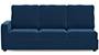 Apollo Sofa Set (Cobalt, Fabric Sofa Material, Regular Sofa Size, Soft Cushion Type, Sectional Sofa Type, Right Aligned 3 Seater Sofa Component, Regular Back Type, High Back Back Height) by Urban Ladder - - 241469