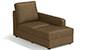 Apollo Sofa Set (Dune, Fabric Sofa Material, Regular Sofa Size, Soft Cushion Type, Sectional Sofa Type, Right Aligned Chaise Sofa Component, Regular Back Type, High Back Back Height) by Urban Ladder - - 241600