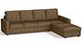 Apollo Sofa Set (Dune, Fabric Sofa Material, Regular Sofa Size, Soft Cushion Type, Sectional Sofa Type, Sectional Master Sofa Component, Regular Back Type, High Back Back Height) by Urban Ladder - - 241603