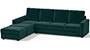 Apollo Sofa Set (Fabric Sofa Material, Compact Sofa Size, Malibu, Soft Cushion Type, Sectional Sofa Type, Sectional Master Sofa Component, Regular Back Type, High Back Back Height) by Urban Ladder
