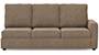 Apollo Sofa Set (Mist, Fabric Sofa Material, Compact Sofa Size, Soft Cushion Type, Sectional Sofa Type, Left Aligned 3 Seater Sofa Component, Regular Back Type, High Back Back Height) by Urban Ladder - - 241765
