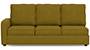 Apollo Sofa Set (Olive Green, Fabric Sofa Material, Regular Sofa Size, Soft Cushion Type, Sectional Sofa Type, Right Aligned 3 Seater Sofa Component, Regular Back Type, High Back Back Height) by Urban Ladder - - 241807