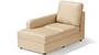Apollo Sofa Set (Pearl, Fabric Sofa Material, Compact Sofa Size, Soft Cushion Type, Sectional Sofa Type, Left Aligned Chaise Sofa Component, Regular Back Type, High Back Back Height) by Urban Ladder