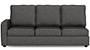 Apollo Sofa Set (Steel, Fabric Sofa Material, Compact Sofa Size, Soft Cushion Type, Sectional Sofa Type, Right Aligned 3 Seater Sofa Component, Regular Back Type, High Back Back Height) by Urban Ladder