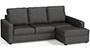 Apollo Sofa Set (Steel, Fabric Sofa Material, Compact Sofa Size, Soft Cushion Type, Sectional Sofa Type, Sectional Master Sofa Component, Regular Back Type, High Back Back Height) by Urban Ladder