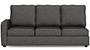 Apollo Sofa Set (Steel, Fabric Sofa Material, Regular Sofa Size, Soft Cushion Type, Sectional Sofa Type, Right Aligned 3 Seater Sofa Component, Regular Back Type, High Back Back Height) by Urban Ladder