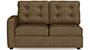 Apollo Sofa Set (Dune, Fabric Sofa Material, Compact Sofa Size, Soft Cushion Type, Sectional Sofa Type, Right Aligned 2 Seater Sofa Component, Tufted Back Type, High Back Back Height) by Urban Ladder - - 242305