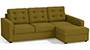 Apollo Sofa Set (Olive Green, Fabric Sofa Material, Compact Sofa Size, Soft Cushion Type, Sectional Sofa Type, Sectional Master Sofa Component, Tufted Back Type, High Back Back Height) by Urban Ladder - - 242520