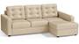 Apollo Sofa Set (Pearl, Fabric Sofa Material, Compact Sofa Size, Soft Cushion Type, Sectional Sofa Type, Sectional Master Sofa Component, Tufted Back Type, High Back Back Height) by Urban Ladder