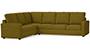 Apollo Sofa Set (Olive Green, Fabric Sofa Material, Compact Sofa Size, Firm Cushion Type, Corner Sofa Type, Corner Master Sofa Component, Regular Back Type, High Back Back Height) by Urban Ladder - - 243803