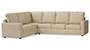 Apollo Sofa Set (Pearl, Fabric Sofa Material, Compact Sofa Size, Firm Cushion Type, Corner Sofa Type, Corner Master Sofa Component, Regular Back Type, High Back Back Height) by Urban Ladder